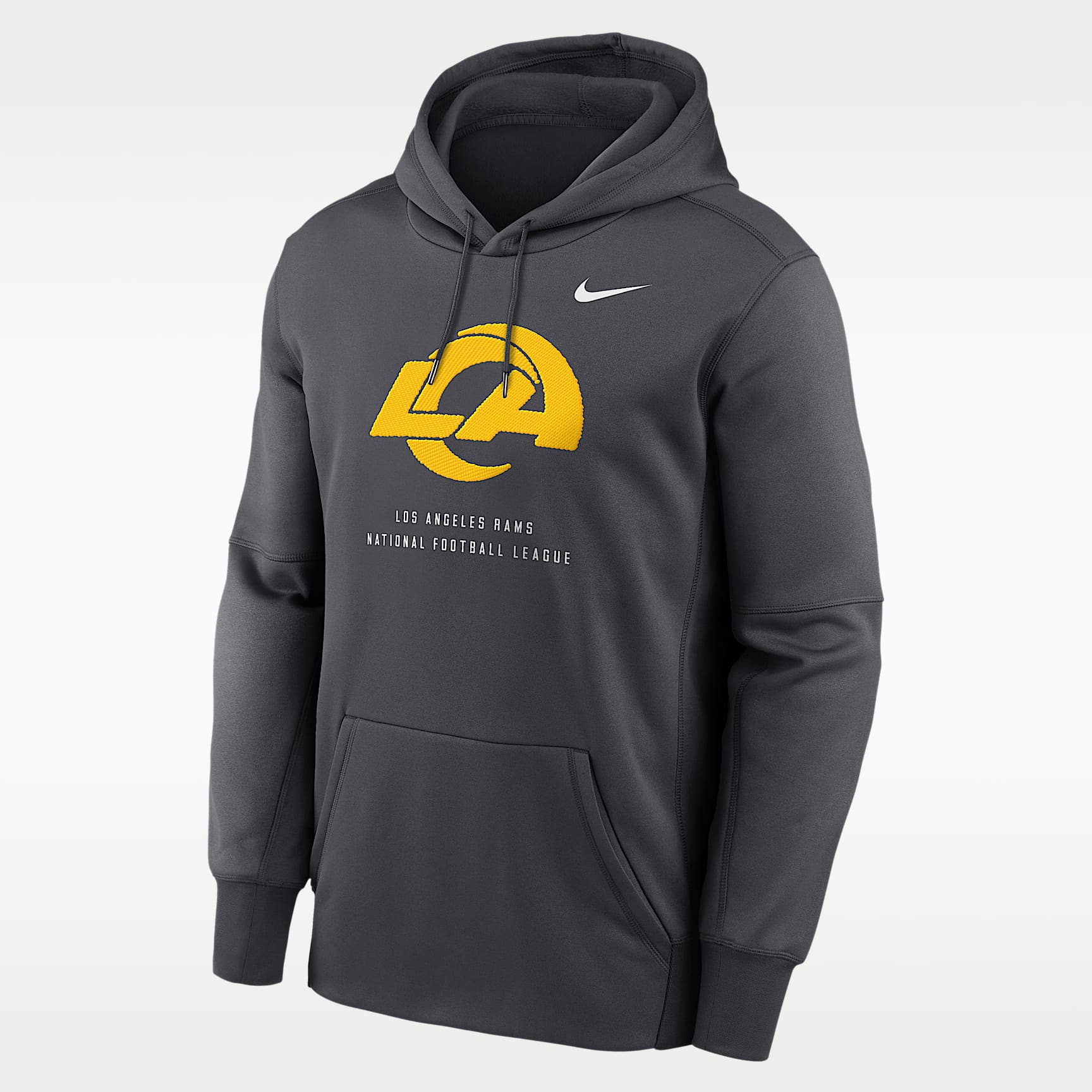 Los Angeles Rams Men's Nike Therma NFL Pullover Hoodie. Nike.com